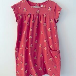 ECU-Tea Collection rainbow dress with pockets. Size 5